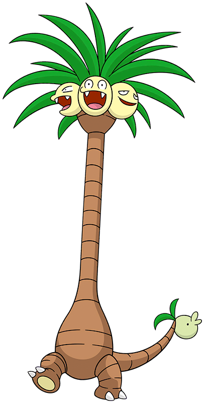 Exeggutor, Pokédex