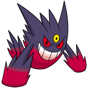 094 Mega Gengar by InProgressPokemon on DeviantArt